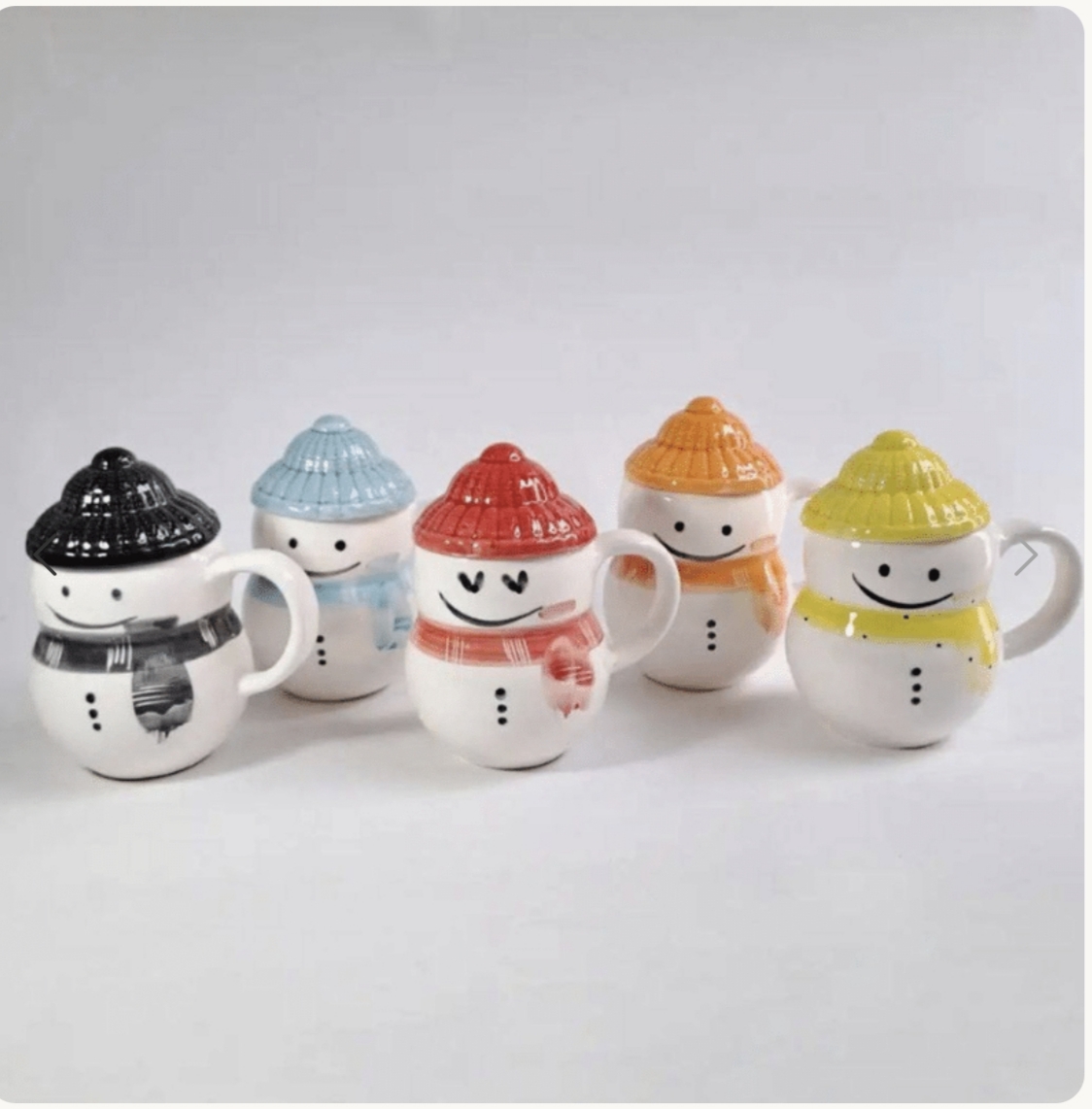 ماگ آدم برفی سرامیکی کیفیت عالی