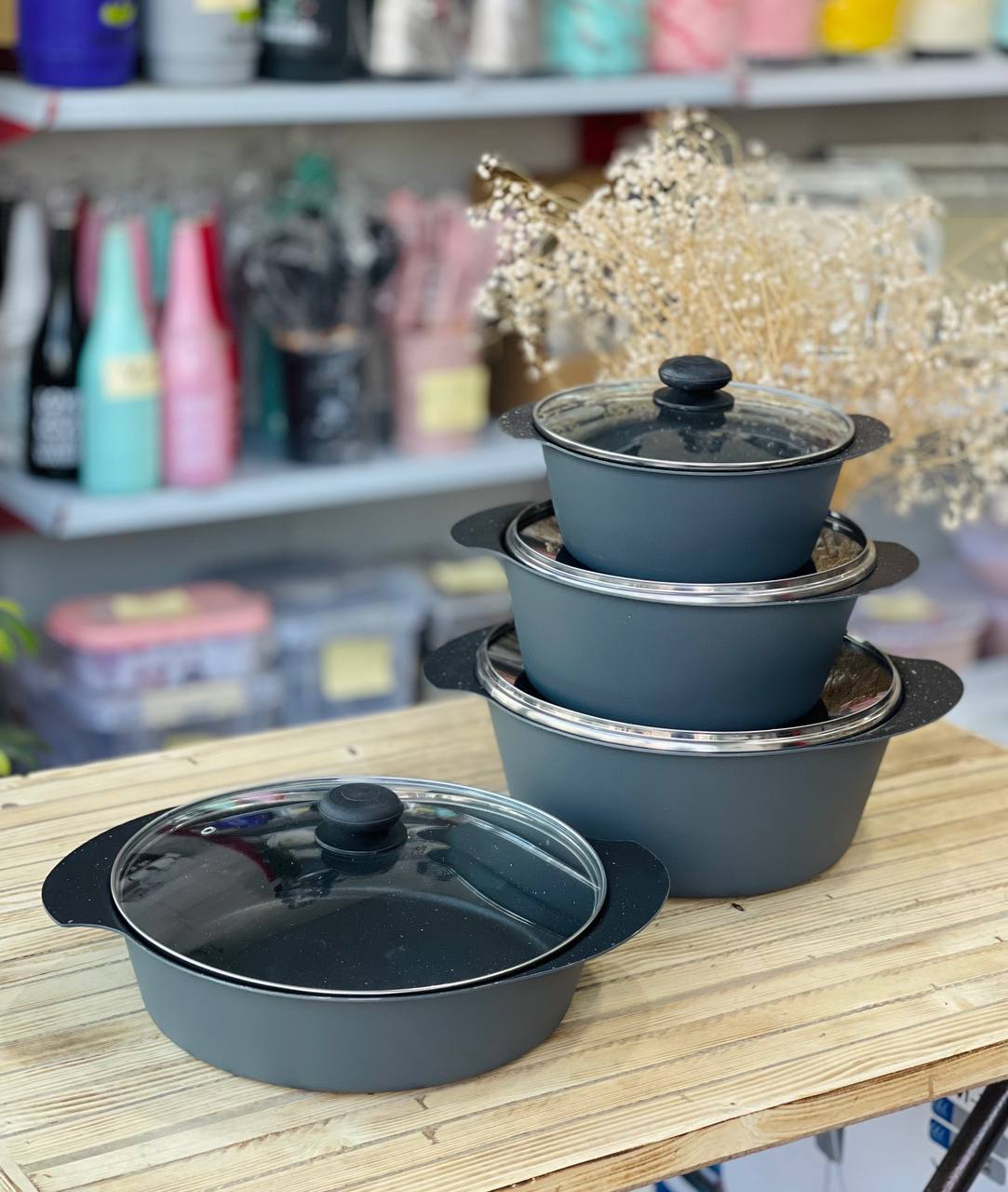 سرویس قابلمه ۸ پارچه پروانه ای spinel