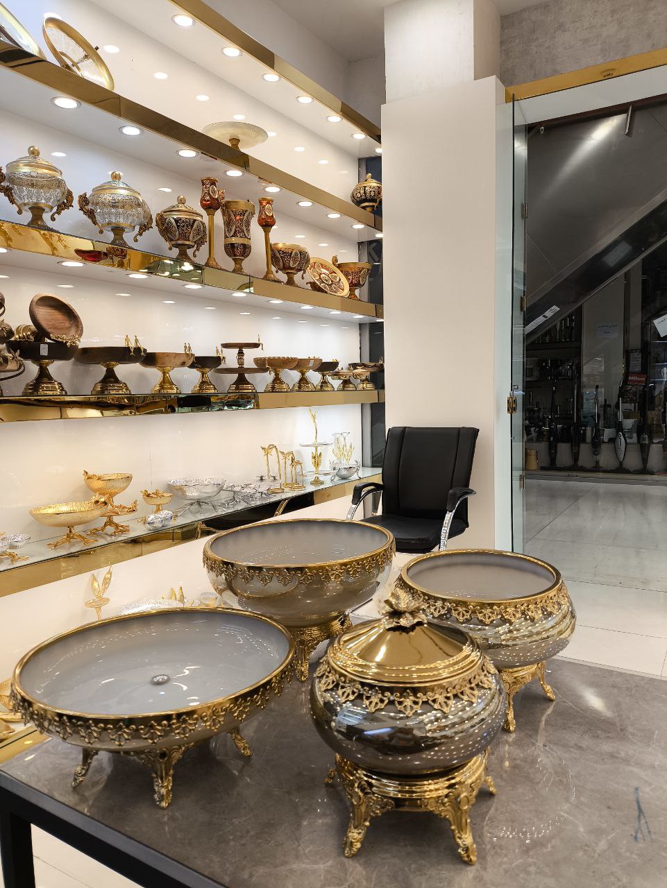 سرویس ۴ پارچه شاهی آبکاری فورتیک