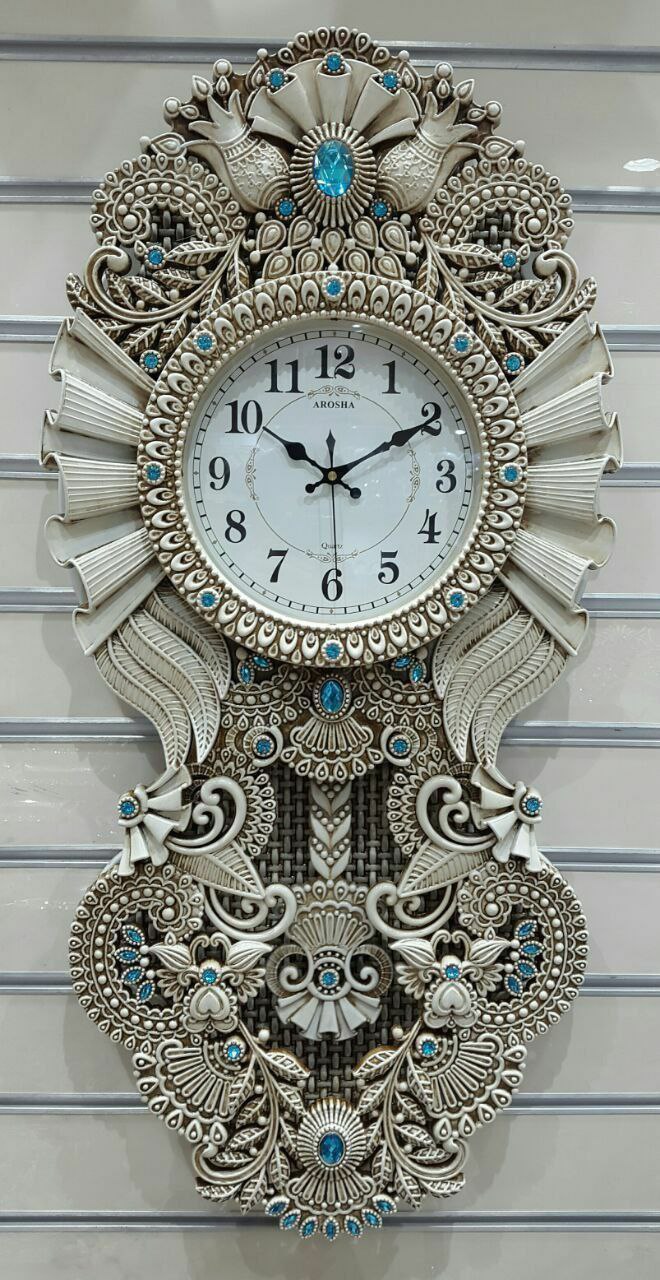 ساعت دیواری مدل آروشا پلاستیکی
