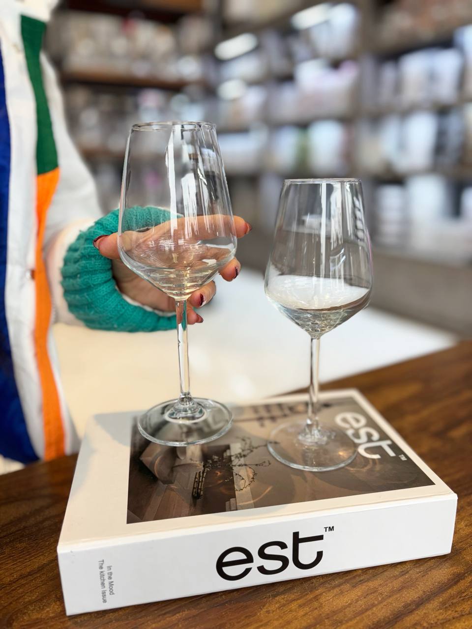 گیلاس جفتی Allegra از برند پاشا باغچه بسیار با کیفیت