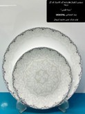سرویس آرکوپال ۲۶پارچه گرد دیوالی کف گل طرح رستا طوسی